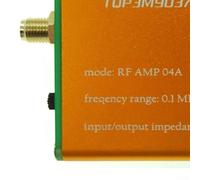 Préamplificateur RF large gamme de fréquences 100 kHz à 6 GHz avec faible bruit Figure 0 4 dB et gain de 20 dB pour une meilleure réception du signal dans la radiodiffusion et la recherche