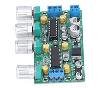 Préamplificateur Volume Contrôle Carte pour Systèmes Audio | Conception compacte, matériau en cuivre durable, contrôle du volume et des basses, idéal pour le cinéma maison