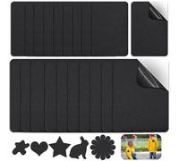 Prebarfun 20 Pièces 12.5x9.5cm / 7.5x5cm De Réparation En Nylon, Doudoune, Autocollant Textile, Patch Imperméable à L'Eau, pour Vêtements, Tente