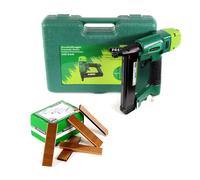 Prebena 2XR-ES40 Agrafeuse cloueuse pneumatique en mallette de transport type ES + 5200x Prebena ES26CNKHA agrafes