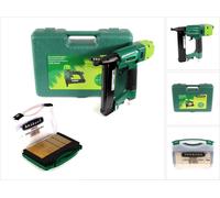 Prebena 2XR-ES40 Agrafeuse pneumatique dans mallette de transport Type ES + 6000x Prebena CNKHA Agrafes Type ES