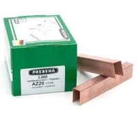 Prebena Agrafes AZ20CIVK 20mm cuivrées pour agrafeuse matricielle 1A-AZ25BNH KL-63 3M