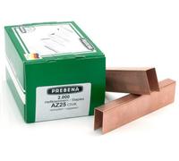 Prebena Agrafes AZ25CIVK 25mm cuivrées pour agrafeuse matricielle 1A-AZ25BNH KL-63 2M