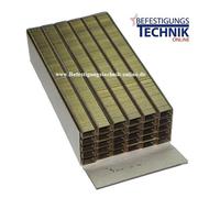 Prebena Agrafes VZ04CNK galvanisées 4mm pour Regur 19 Rapid R19 R23 Type 37 Novus H 8,4M KL-51