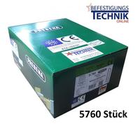 Prebena Agrafes WD-44CSV 44mm galvanisé 4C-WD75 Makita AT2550A Haubold BK 2532 PN 2550 KL-54 5,76M P