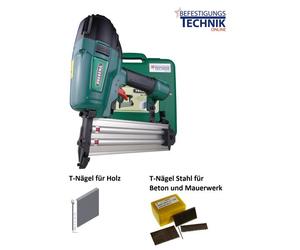 Prebena Cloueur en T 5S-T65 18-65mm Cloueur pneumatique pour clous en T BR-09 ST-04