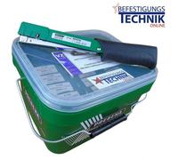 Prebena Hefthammer HFVZ10 6-10mm + Klammern VZ06CNK + Box für Rapid R19 Typ 37 Typ 13 KL-51