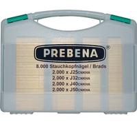 Prebena Clous brads Type J – 8 000 pièces – J-Box