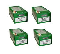 PREBENA J32CNKHA Lot de 4 boîtes de clous pour 3 clous à tête d'homme