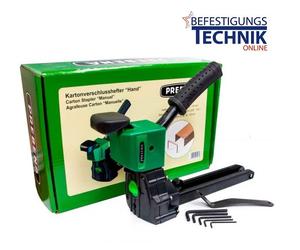 Prebena KTVH-B19H Agrafeuse manuelle pour fermeture de carton 16-19mm Agrafeuse pour agrafe B KL-07