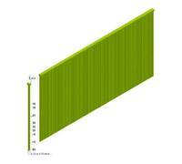 PREBENA Prebena Brads J25CNKKHA galvanisés avec revêtement en résine Longueur 25 mm Quantité:1