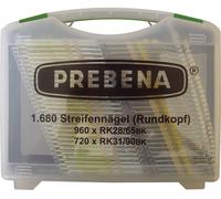 Prebena RK-Box Set de clous en bande à tête ronde 1680 pc(s)