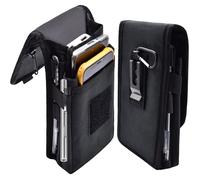 Prebene Double etui de telephone, pochette de ceinture, grande pochette pour telephone portable