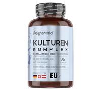 Prebiotique et Probiotique Complexe 60 Milliards d'UFC 120 Gélules Vegan 20 Souches Probiotiques et Prébiotiques Lactobacillus Gasseri, Lactobacillus Rhamnosus, Inuline, FOS, sans Gluten et Lactose