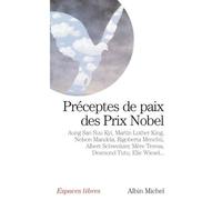 Préceptes de paix des Prix Nobel - Collectif - Albin Michel - Poche - Anthologie