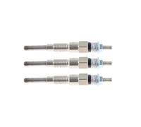 préchauffage moteur diesel Compatible Avec tracteurs Kubota B21 B1700D B1700E kit d'entretien moteur 3 pièces comprenant des bougies préchauffage 8mm références 1685165512 1685165510