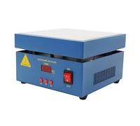 Préchauffeur - Station de préchauffage - Courant alternatif 800 W - 50-400 °C - Micro-ordinateur - Plaque chauffante électrique PCB - 200 x 200 mm - Pour station de soudage - Avec manuel d'utilisation