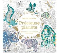 Millie Marotta – Précieuse planète – Carnet de coloriage et de découverte – Cartonné