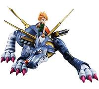 Digimon - Métal Garurumon & Ishida - Statuette G.E.M. Précieuse 30cm