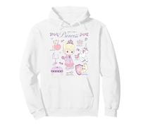 Precious Moments How to Be a Princess Collage Cute Girly Sweat à Capuche