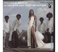 PRECIOUS WILSON - WE ARE ON THE RACE TRACK 7" (45) GERMAN HANSA 0