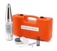 PRECIPETTE Testeur de Dureté du Béton Marteau à Rebond Béton 10-60 Mpa (1450-8702 psi) Testeur de Béton Portable Résiliomètre Outil de Test Couteau ZC3-A