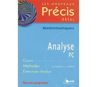 Précis analyse PC