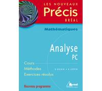 Précis analyse PC - Guinin - Bréal - broché - Scolaire / Universitaire