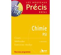 Précis chimie PSI - Mesplede - Bréal - broché - Scolaire / Universitaire