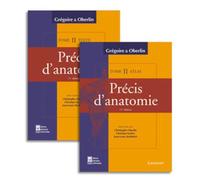 Précis d'anatomie Tome 2 (texte + atlas inséparables, 11° Éd.) : Système nerveux central - Organes des sens Thorax - Abdomen et bassin - Jean-Louis Berthelot - Technique Et Documentation - Coffret - S