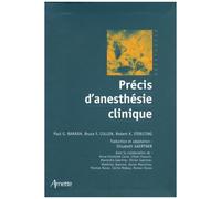 Précis d'anesthésie clinique – Arnette