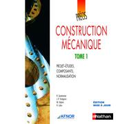 Diane Johnson – Précis de construction mécanique – Tome I – broché
