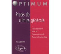 Précis de culture générale - Hélène Brégant - Ellipses - broché - Scolaire / Universitaire