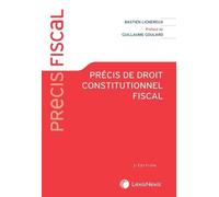 Précis De Droit Constitutionnel Fiscal
