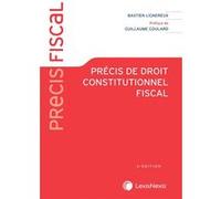 Précis De Droit Constitutionnel Fiscal