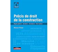 Précis de droit de la construction
