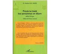 Précis de droit des personnes en Islam - Hashem M.A. Mahdi - L'harmattan - broché - Essai
