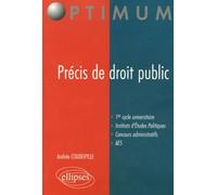 Précis de Droit public - Andrée Coudevylle - Ellipses - broché - Scolaire / Universitaire