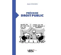 Précis de droit public droit luxembourgeois - Alain Steichen - Legitech - broché - Etude