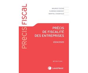 Précis de fiscalité des entreprises 2024-2025