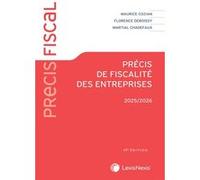 Précis de fiscalité des entreprises 2025/2026 Florence Deboissy (Auteur), Martial Chadefaux (Auteur)