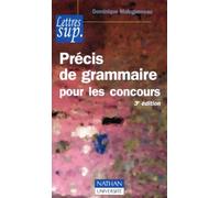 Précis de grammaire pour les concours