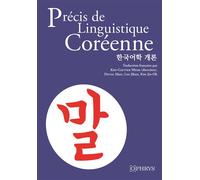 Précis de Linguistique Coréenne - Miran Kim-Gautier - Ophrys - broché - Méthode de langue