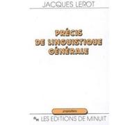 Précis de linguistique générale Jacques Lérot (Auteur)