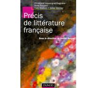 Precis De Litterature Francaise
