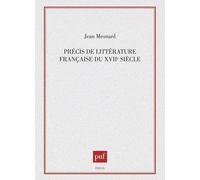 Précis de littérature française du XVIIe siècle