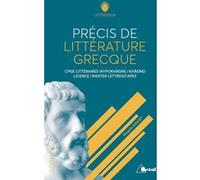 Précis de littérature grecque Magalie Diguet (Auteur)
