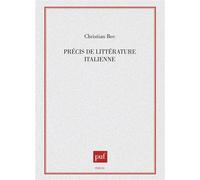 Précis De Littérature Italienne