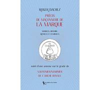 Précis de Maçonnerie de la Marque: 2021