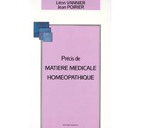 Précis de matière médicale homéopathique